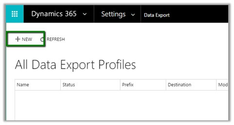 data export