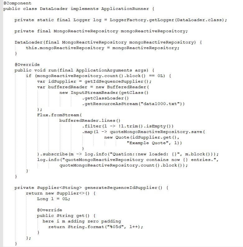 data loader
