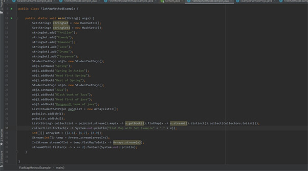 Stream API in JDK